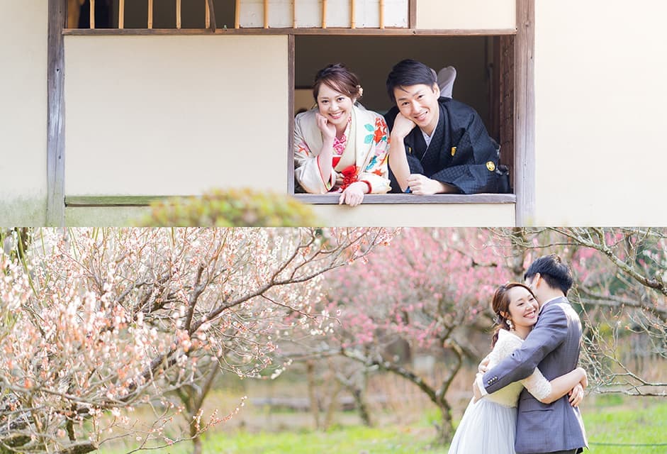 和装+洋装ロケ　画像　前撮り