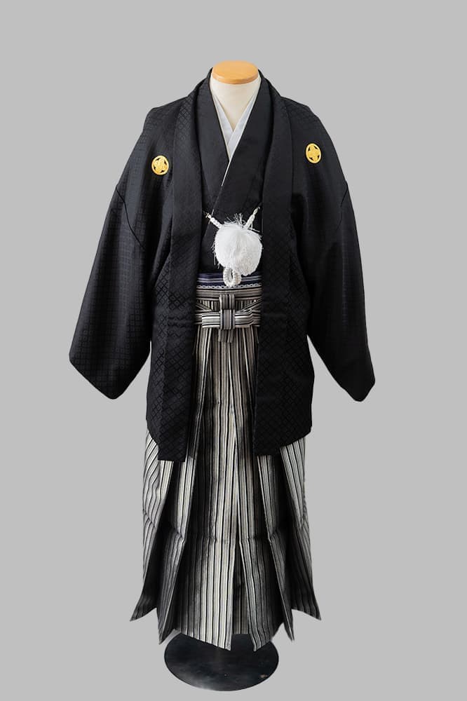 黒紋付　モリハナエ