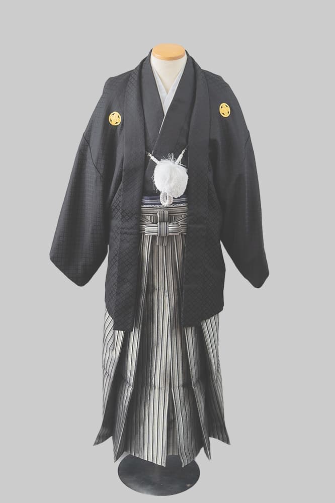 黒紋付　モリハナエ