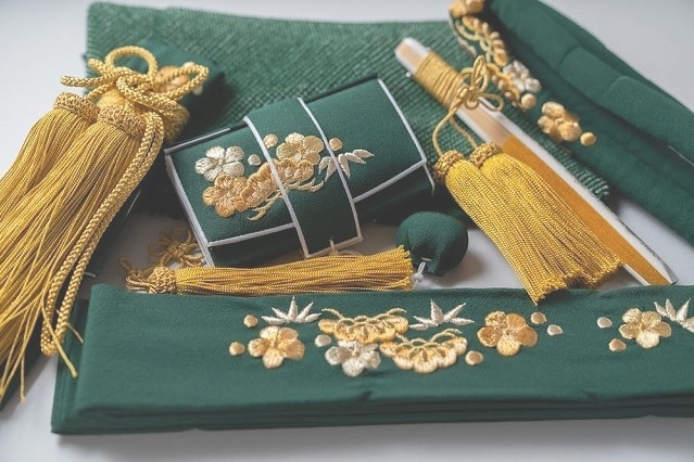 和装6点セット　筥迫　懐剣