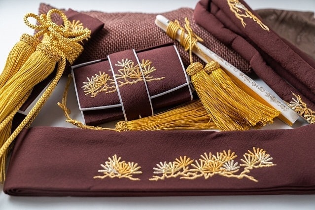 和装6点セット　筥迫　懐剣