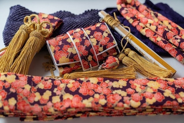 和装6点セット　筥迫　懐剣