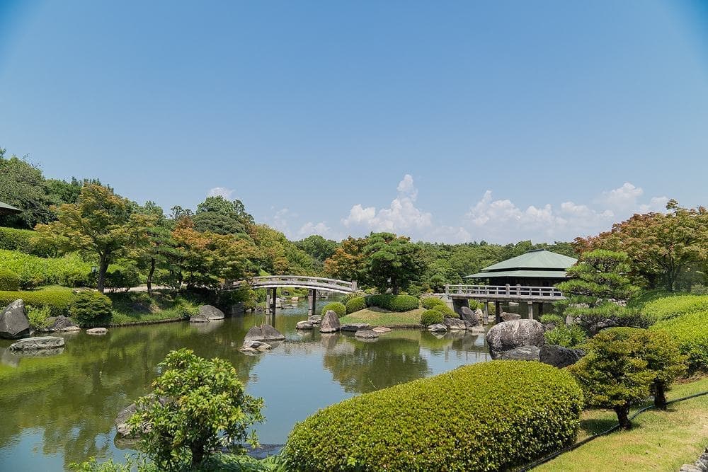 大仙公園　日本庭園