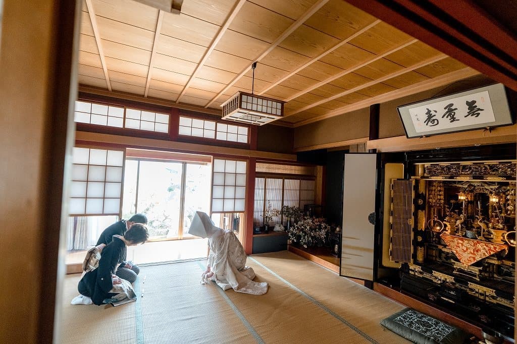 出張 着付け　自宅ロケ