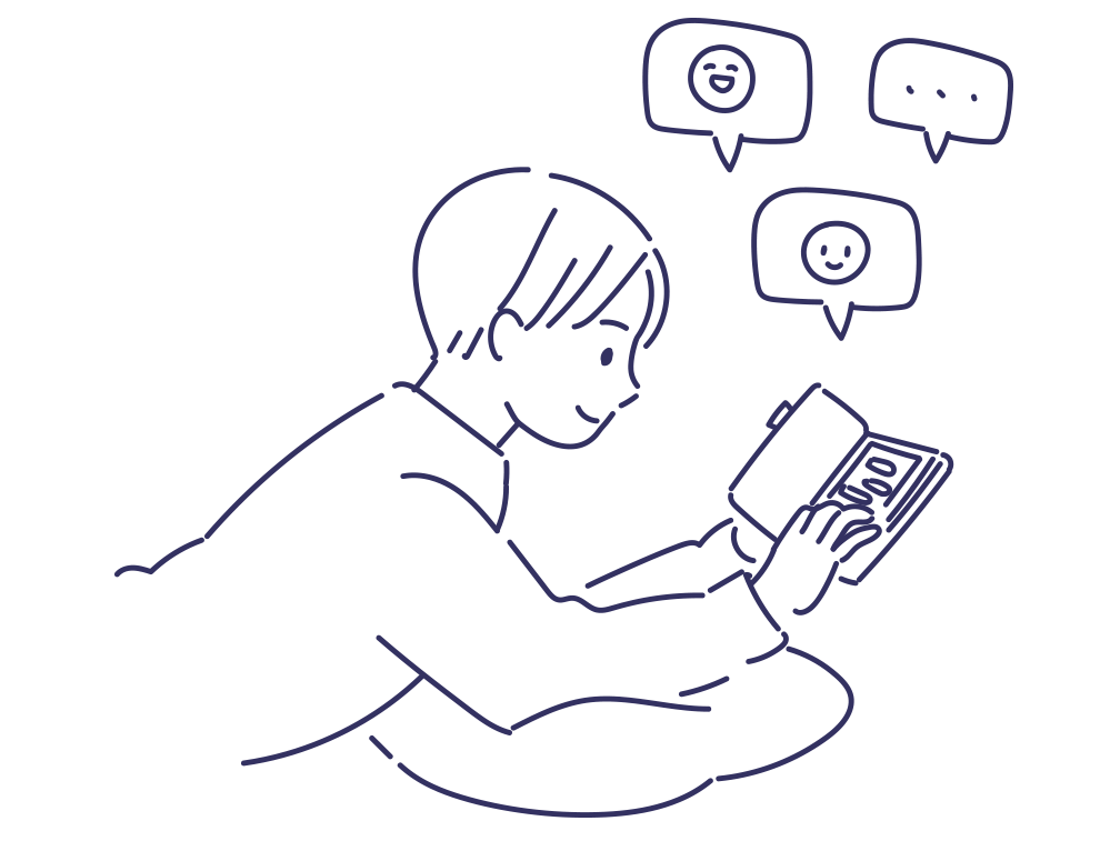 申込　イラスト